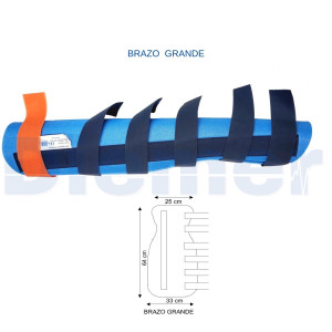 Ferula Semirrigida P-Splint Brazo Grande